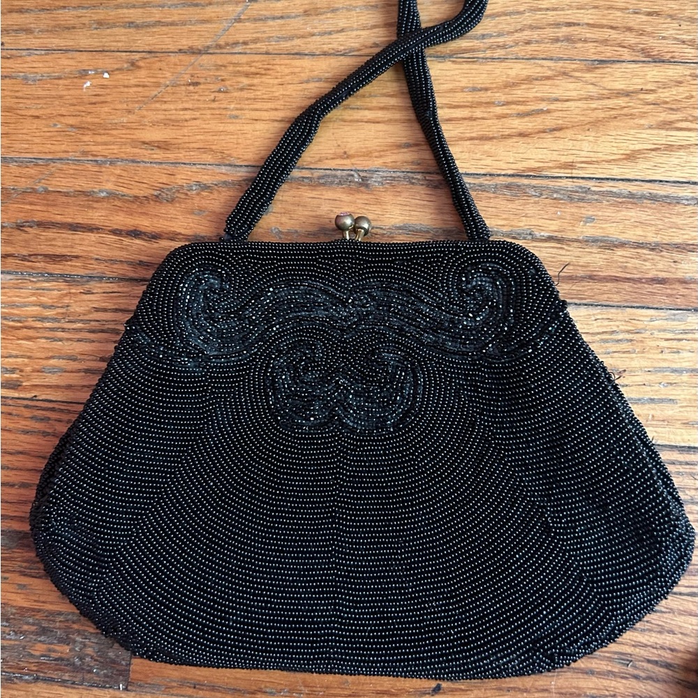 Vintage beaded clutch